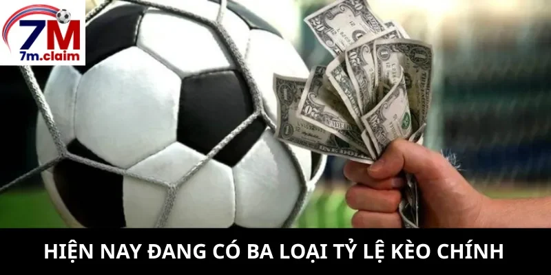 Hiện nay đang có ba loại tỷ lệ kèo chính