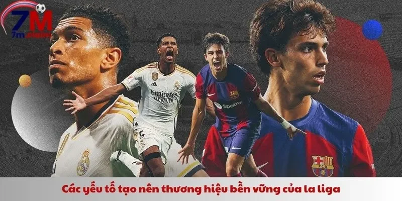 Các yếu tố tạo nên thương hiệu bền vững của la liga